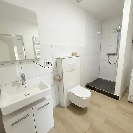 Loft Am Kurpark, Naehe Kurpark, Gop, Balitherme, Mit Waschmaschine U Kueche アパート バート・エーンハウゼン