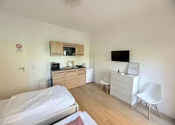 Loft Am Kurpark, Naehe Kurpark, Gop, Balitherme, Mit Waschmaschine U Kueche באד אויינהאוזן